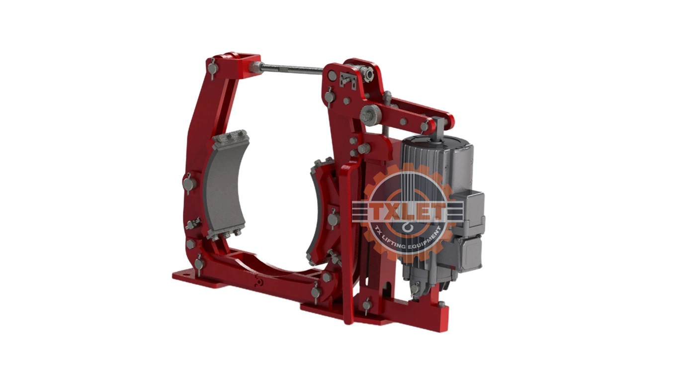 YWZ5 Electro-Hydraulic Drum Brake – Reliable Fail-Safe Braking for Cranes, Hoists, and Heavy-Duty Machinery